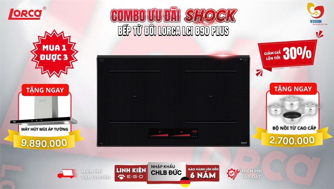 LORCA - NẮNG HÈ RỰC LỬA - COMBO SHOCK 890Plus